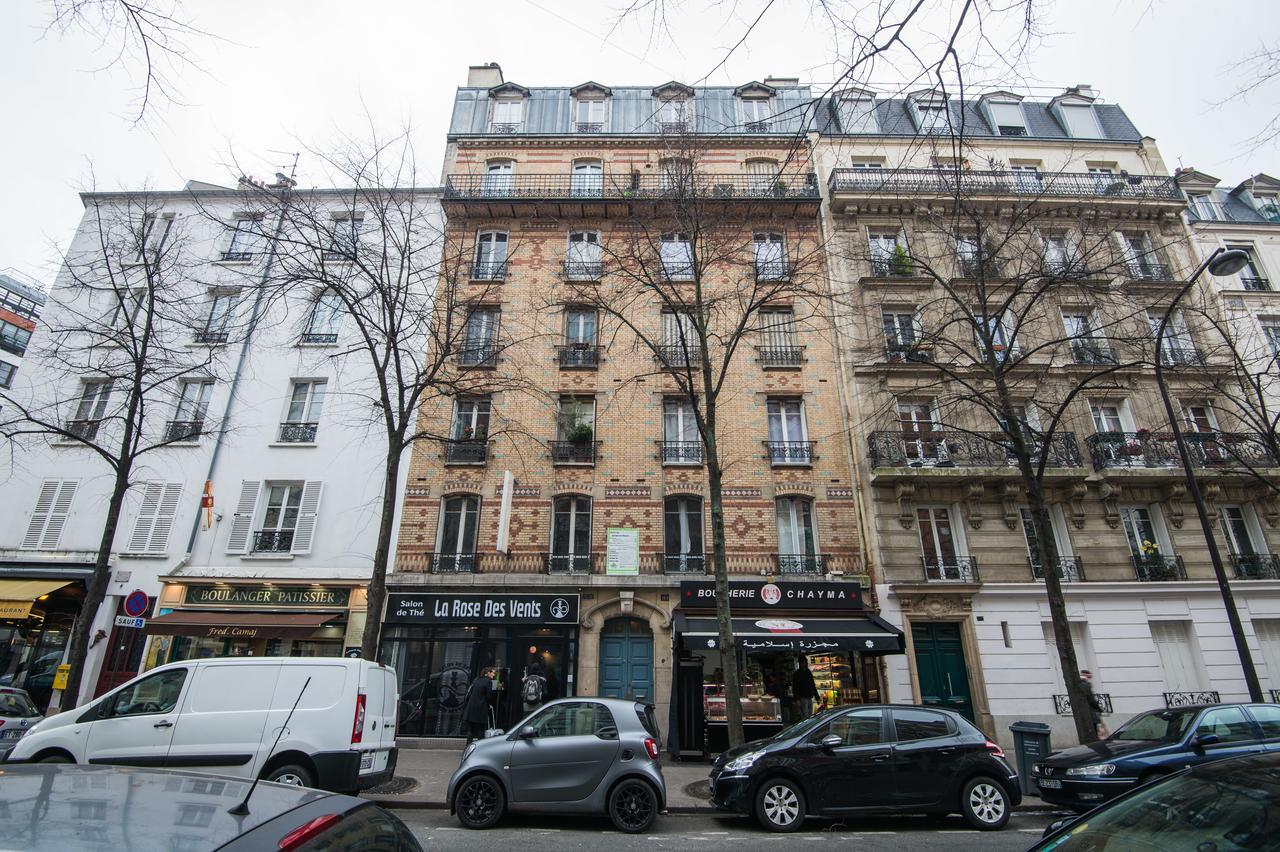 Vintage, F3 Avec Terrasse, Villa Saint Charles Paris Exterior foto